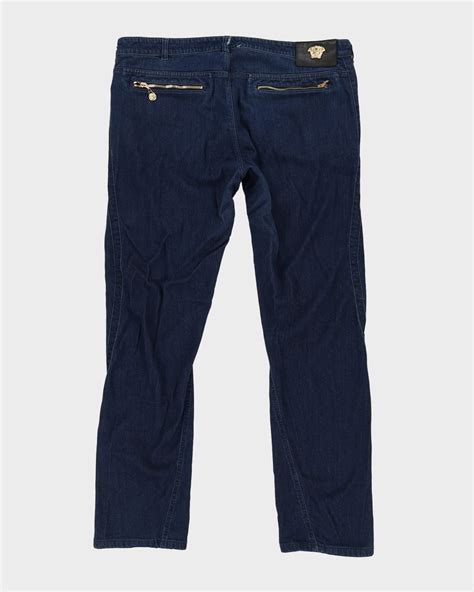 versace couture jeans w38 mit emblemstickerei|farfetch Versace Jeans.